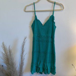 Summer Green Dress - Olivaceous